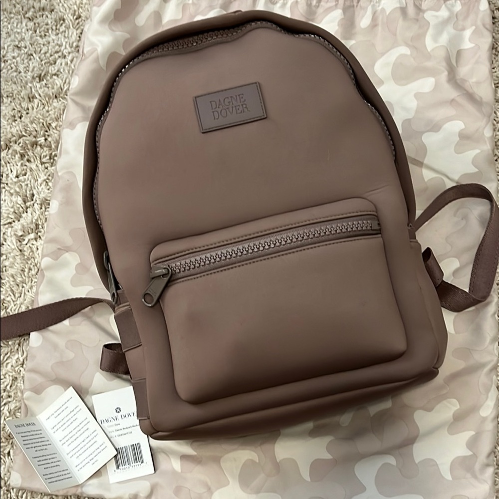 Dagne Dover Brown Medium Backpack